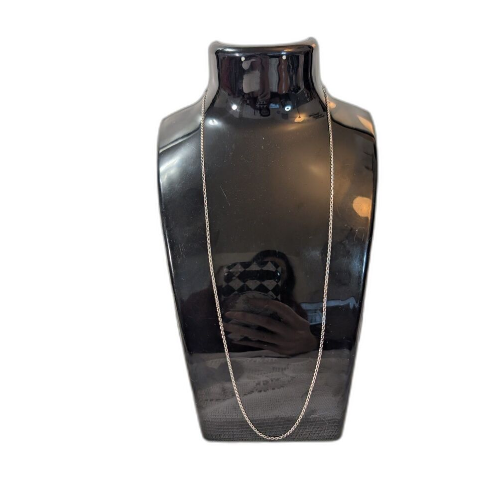 Sterling Silver Italy Curb Chain, 20 Inches